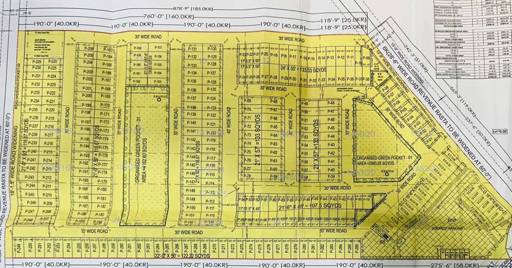 Velora Urbano Zirakpur, Siteplan